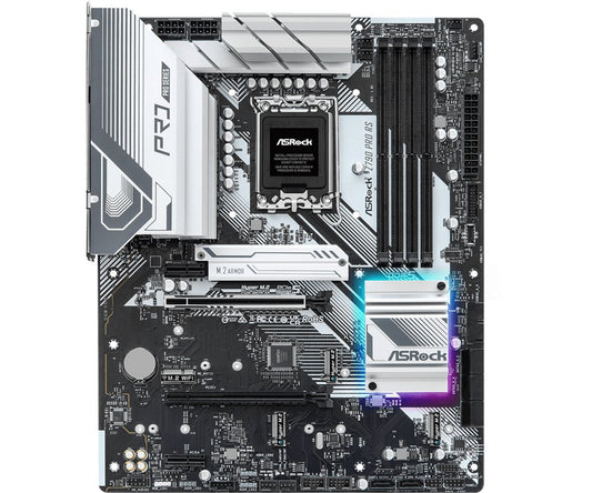 ASRock Z790 Pro RS | Socket LGA 1700 | Intel Z790 | 4xDDR5 | ATX | Moederbord - Matmuis - Matmuis