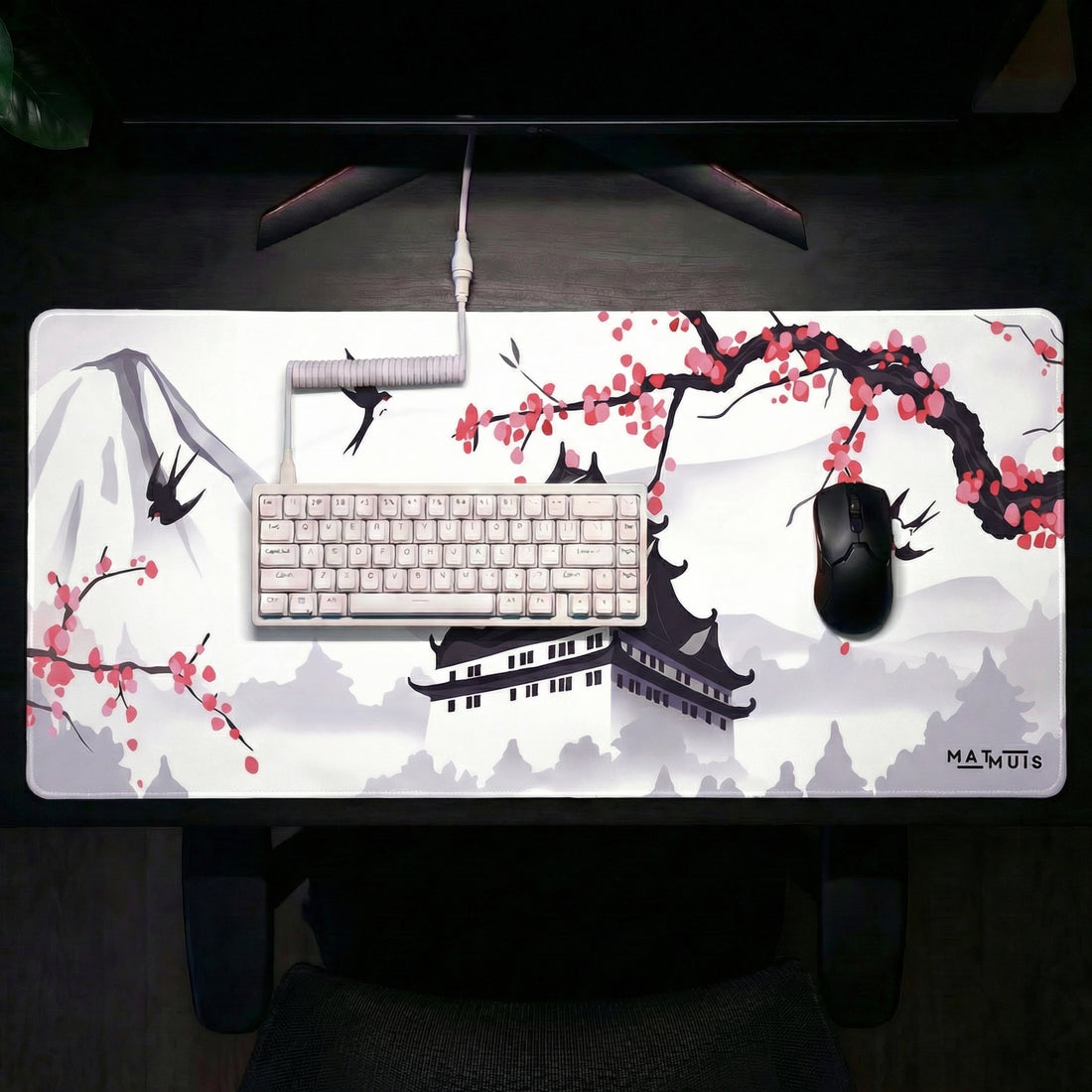 XXL Muismat | Cherry Blossom Temple